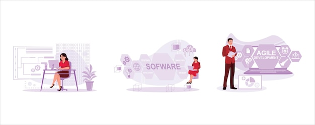 program development concept software development agile software development