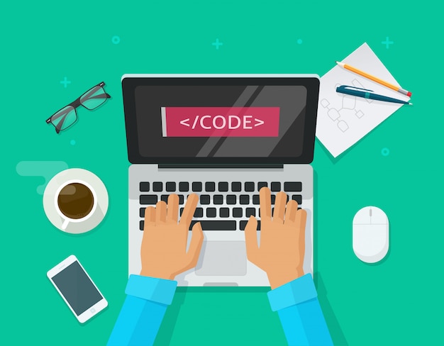 programmer coding