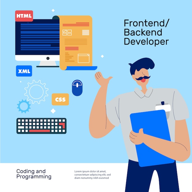 programmer website developer elements