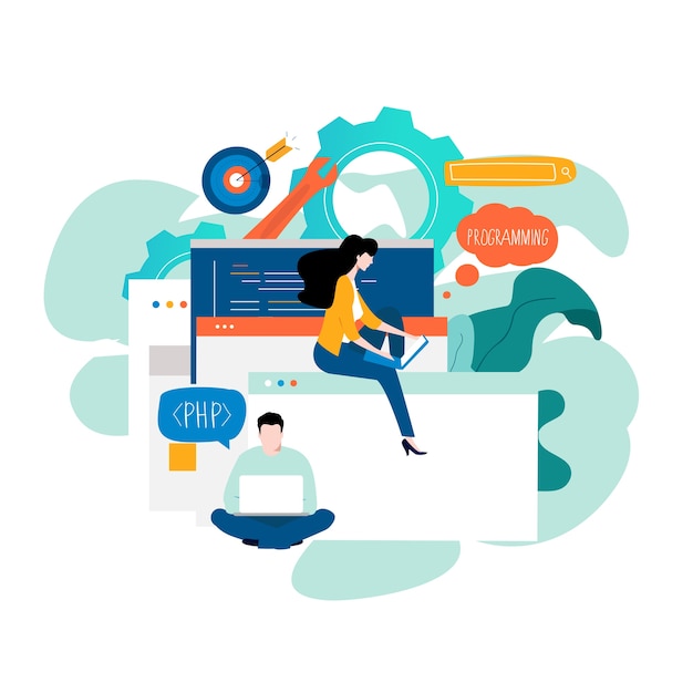 programming and application website development