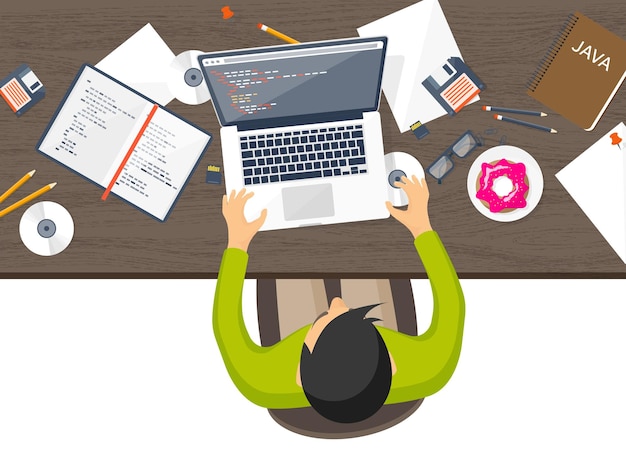programming coding flat computing background code hardware software web development search engine