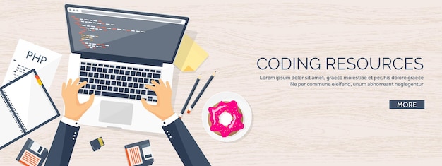 programming and coding flat computing background code hardware software web development seo search