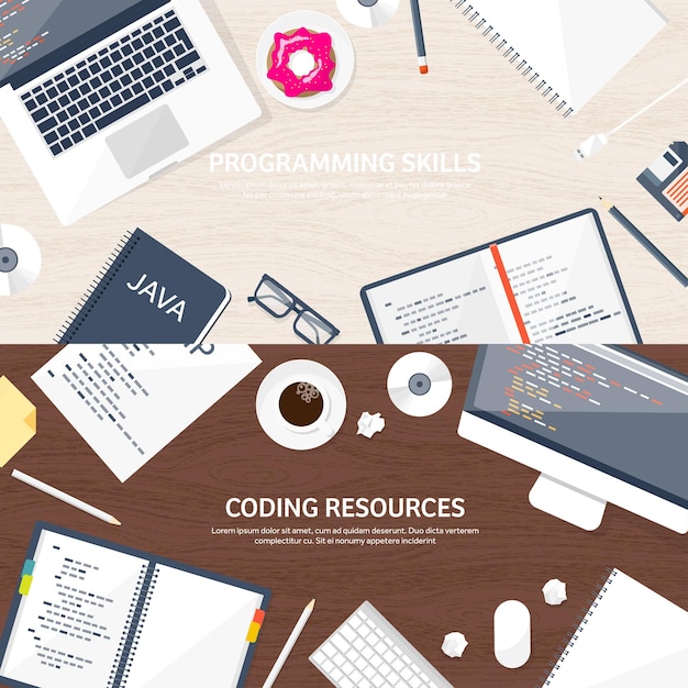 programming and coding flat computing background code hardware software web development seo search