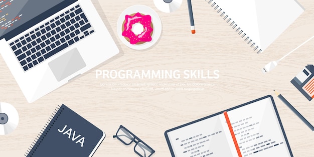programming and coding flat computing background code hardware software web development seo search