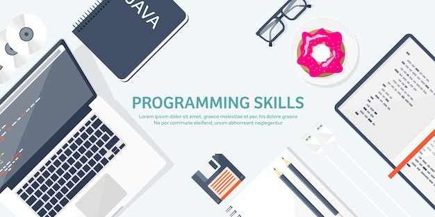 programming and coding flat computing background code hardware software web development seo search