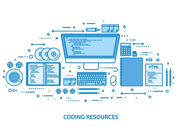 programming coding and seo web development search engine optimization code hardware and software