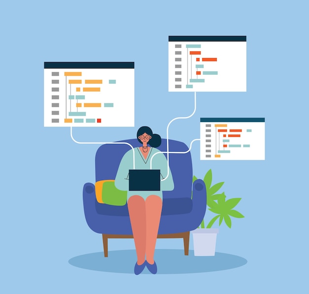programming and coding, website development, web design.