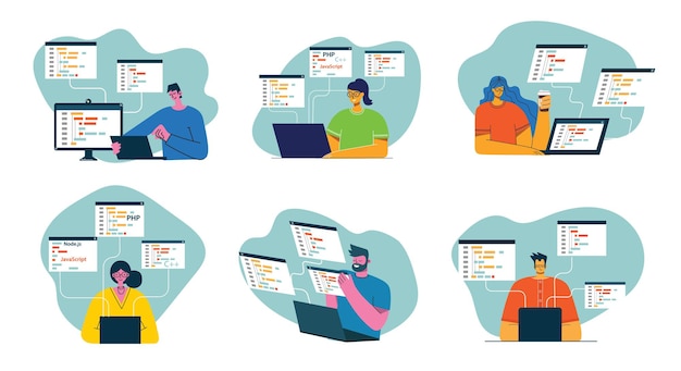 programming and coding, website development