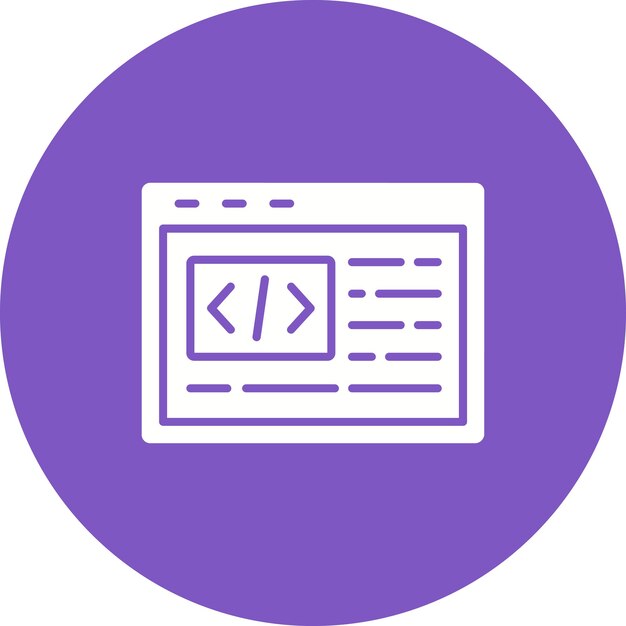 programming and web development code icon