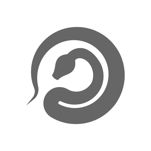 Python 로고 아이콘 디자인 일러스트