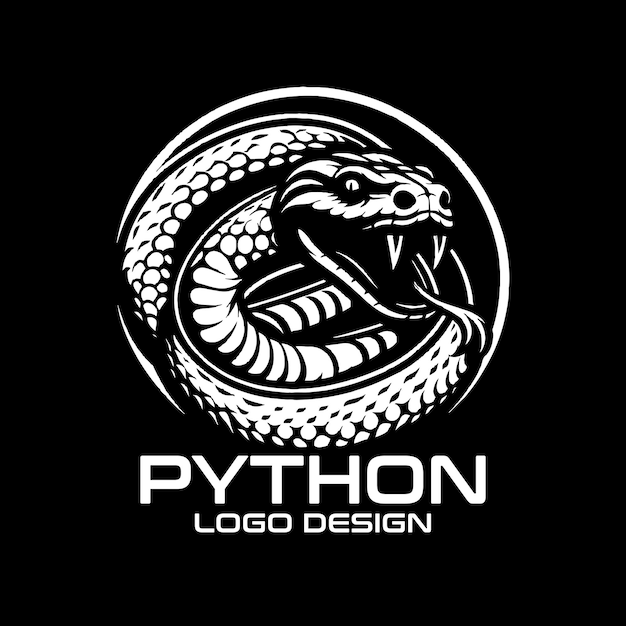python vector logo design