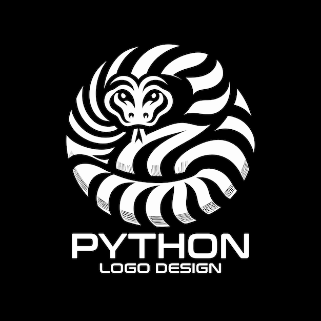 python vector logo design