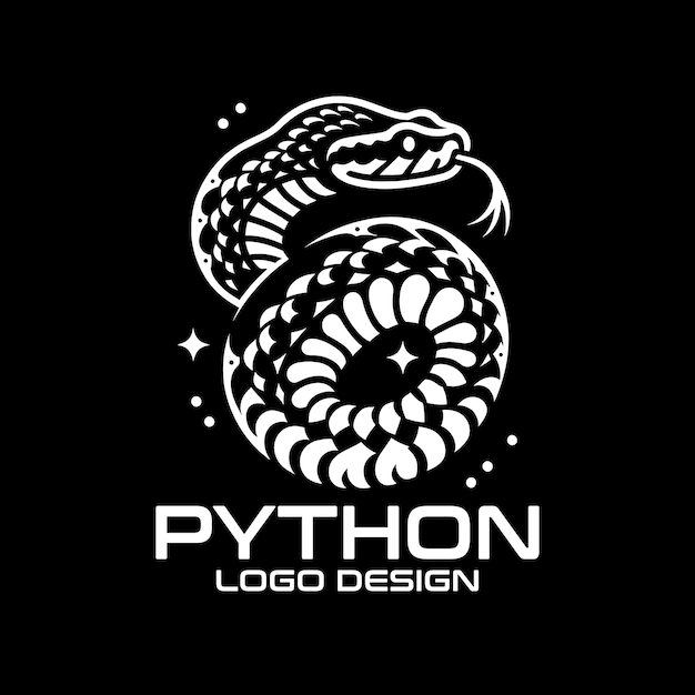 python vector logo design