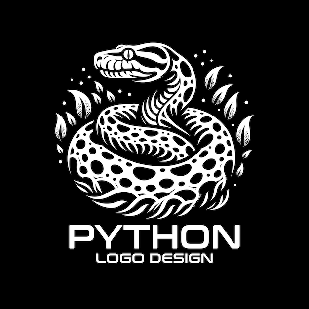 python vector logo design