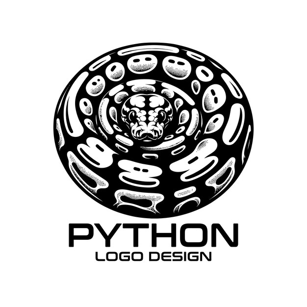 python vector logo design