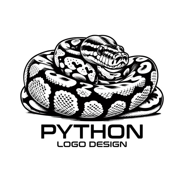 python vector logo design