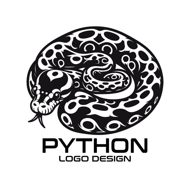 python vector logo design
