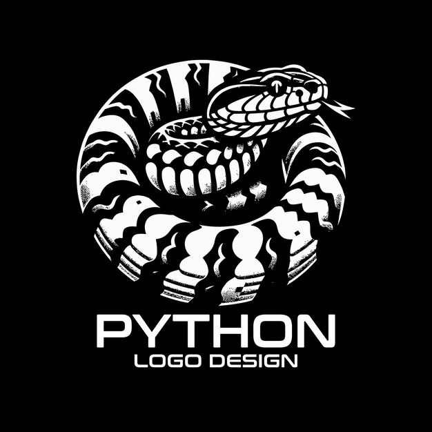 python vector logo design