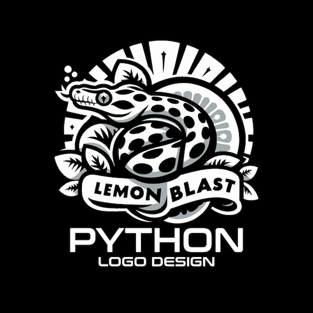 Python ベクトルロゴデザイン