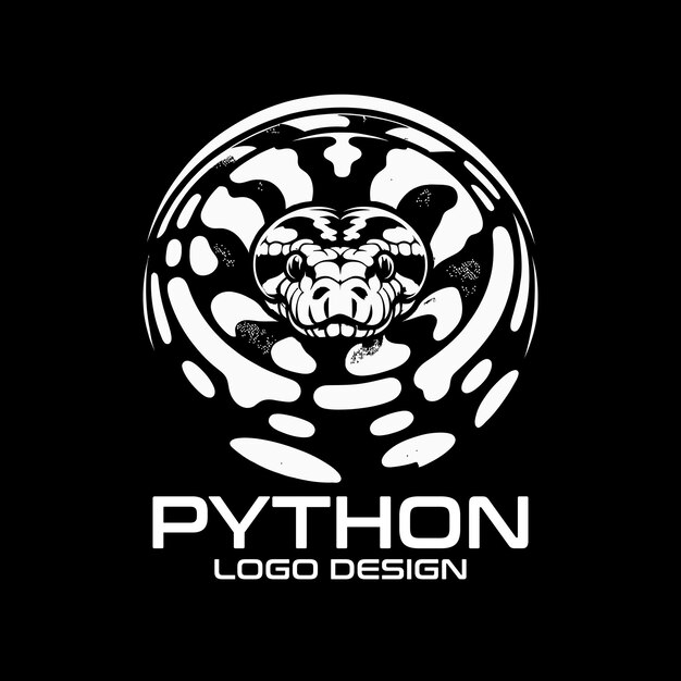 python vector logo design