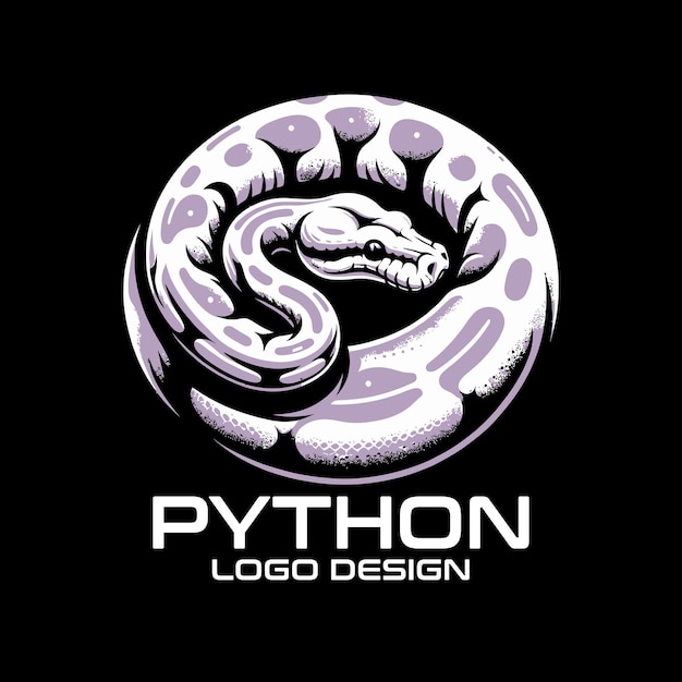 python vector logo design