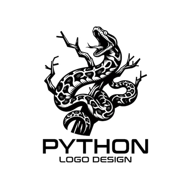 python vector logo design