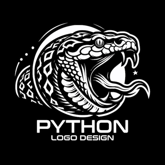 python vector logo design