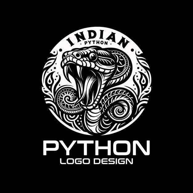 python vector logo design
