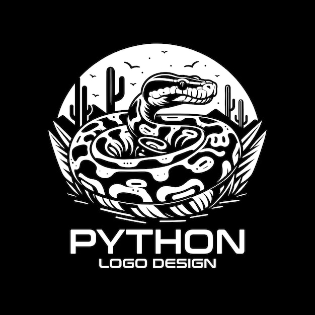 python vector logo design