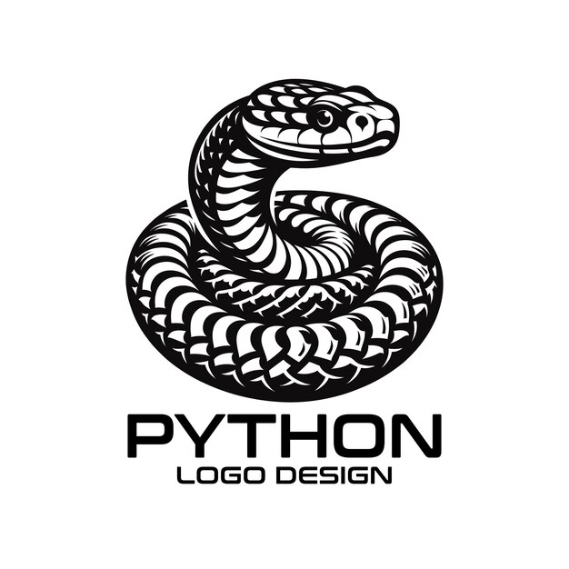 python vector logo design