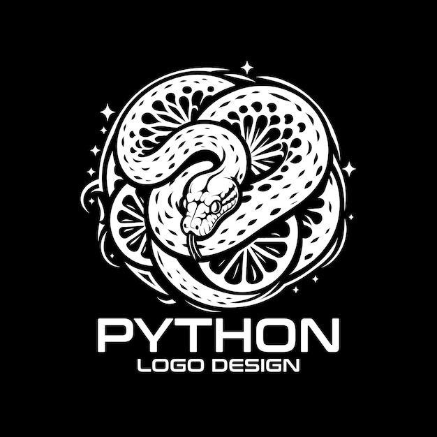 python vector logo design