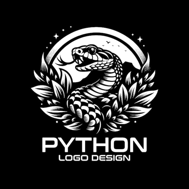python vector logo design