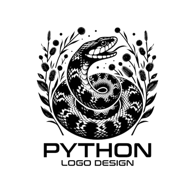 python vector logo design