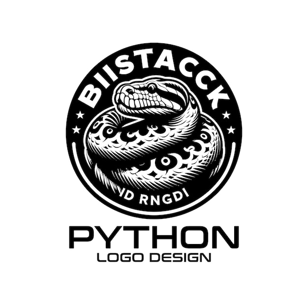 python vector logo design