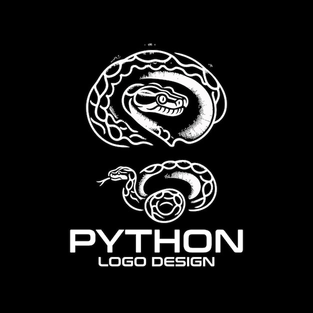 python vector logo design