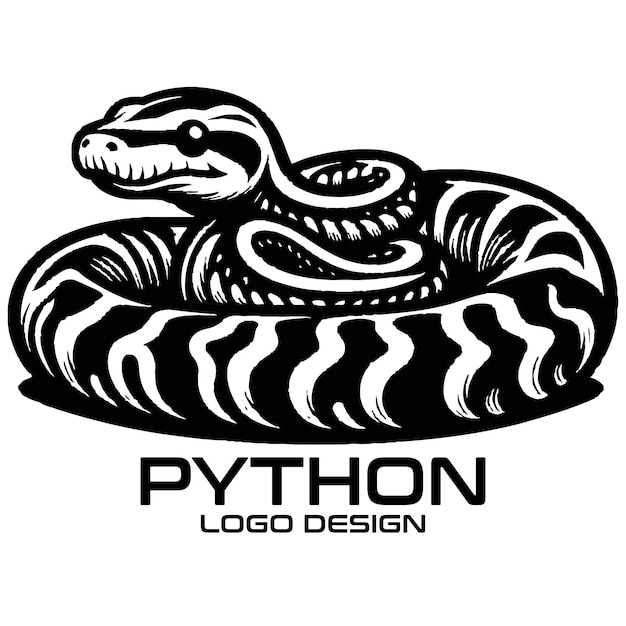 python vector logo design