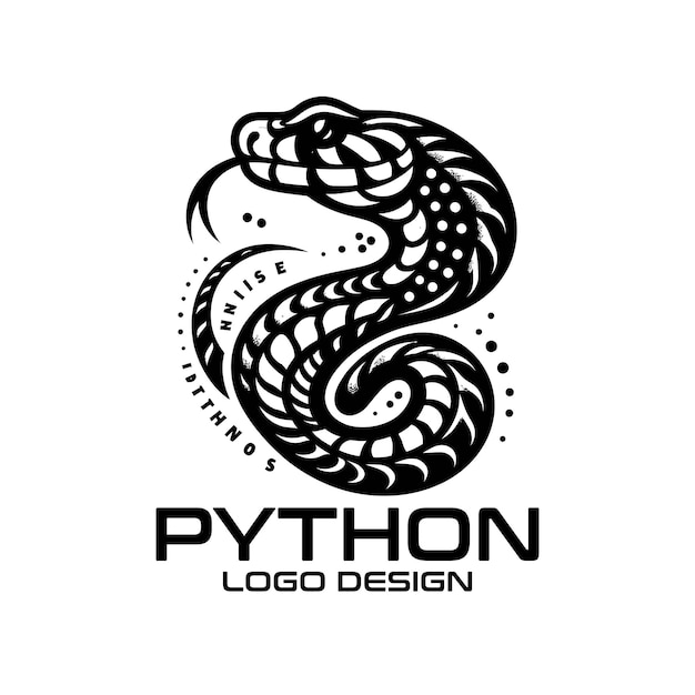 python vector logo design