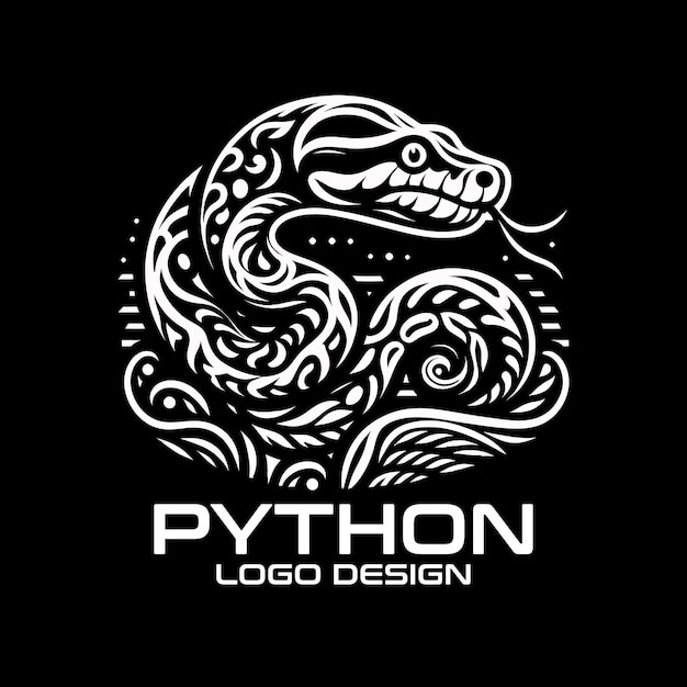 python vector logo design