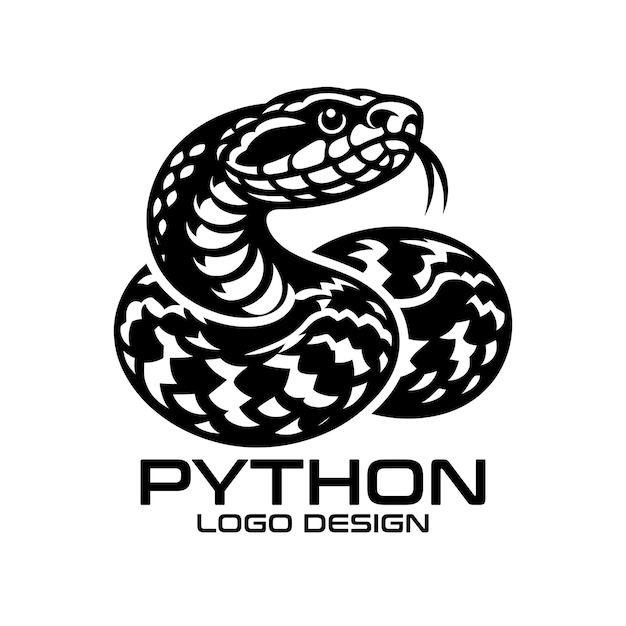 python vector logo design