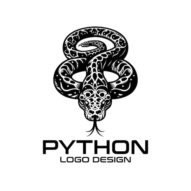python vector logo design