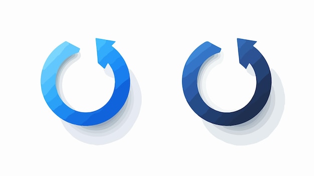 radial arrows icon for increase and decrease vector illustration