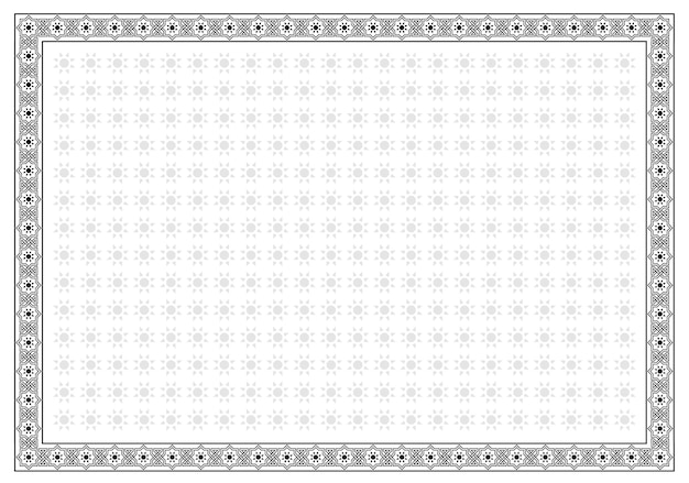 rectangular border vector design