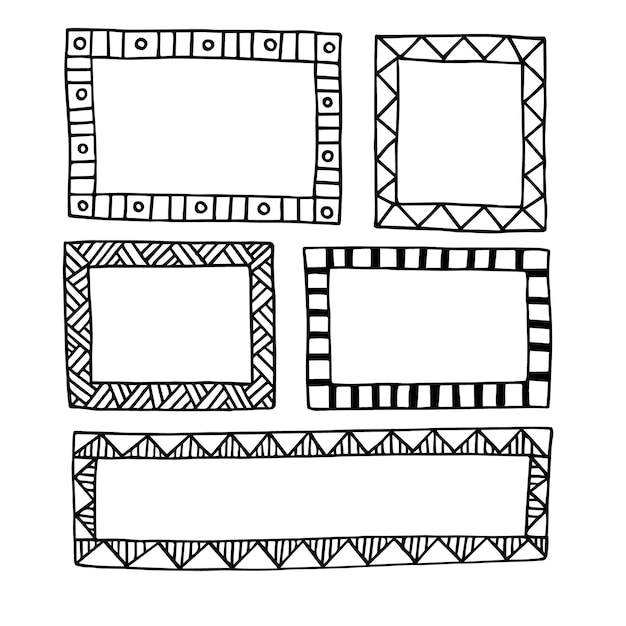 rectangular frame vector