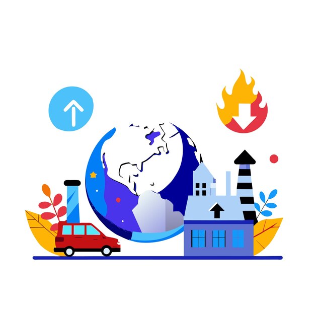 reduce carbon footprint decrease emission pollution