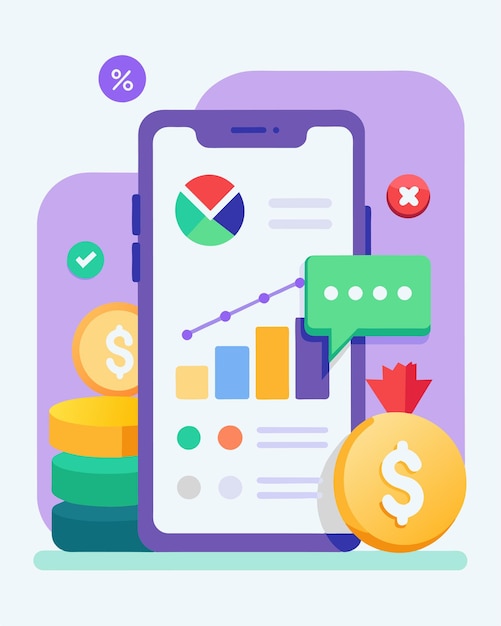 a screenshot of a budgeting app showing a decrease in spending after canceling unnecessary