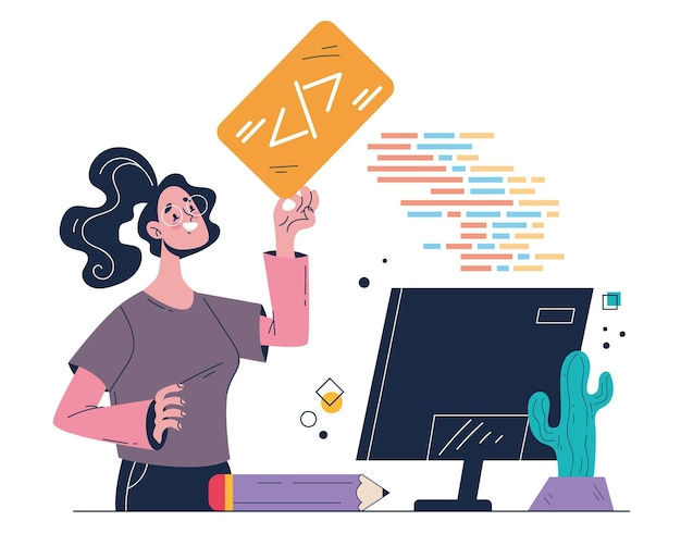 Software code programma business developer code website teamwork abstract programmeerconcept