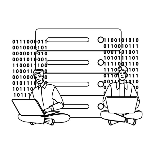 software coding database vector