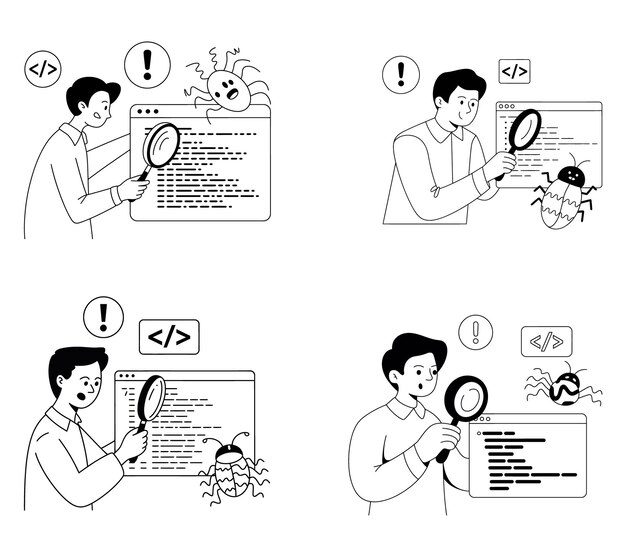 software debugging and error finding process