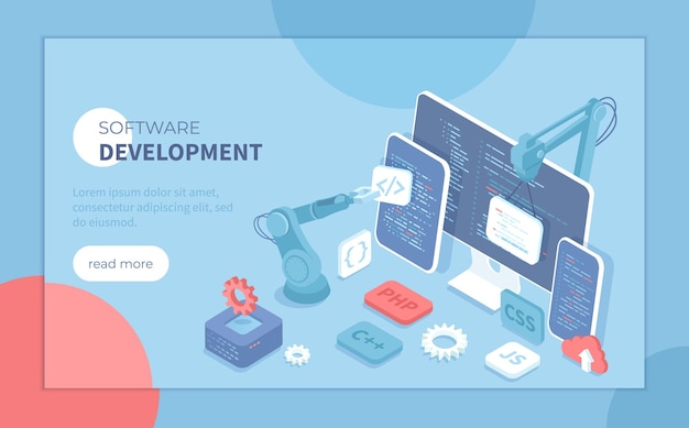 software development programming engineering coding testing and bug fixing creating new applicat