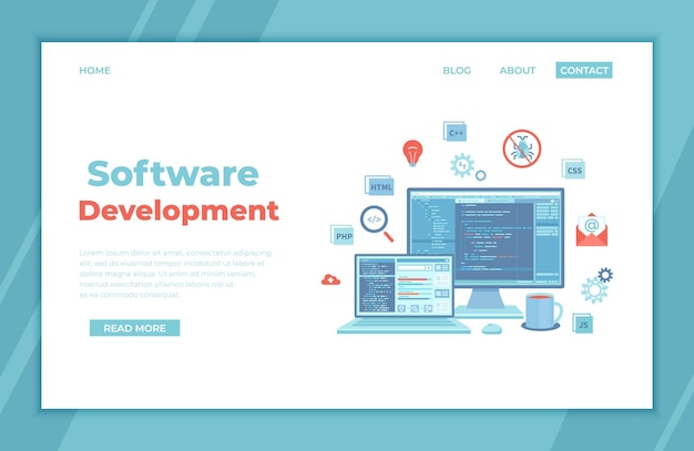 software development and programming. statistics, app development, data analysis. program code
